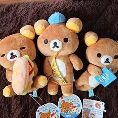 リラックマのぬいぐるみ（トラベルコレクション）