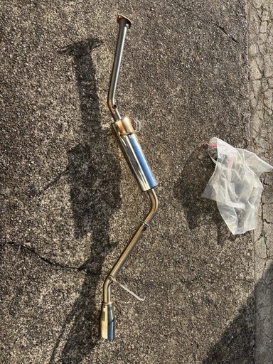 ダイハツ　ハイゼット　ブルーフィンマフラー