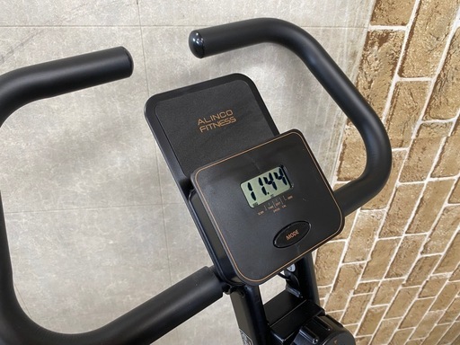 K2503-124 配送不可 ALINCO FITNESS クロスバイク4123 AFBX4123A ライムグリーン 中古美品 ALINCO クロスバイク4123 AFBX4123A アルインコ エクササイズ 健康器具