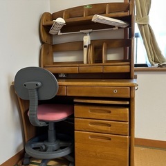 取引終了★無料★学習机セット　コイズミ健康デスク の画像
