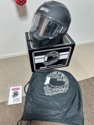 SIMPSON VENOM フルフェイス　ヘルメット