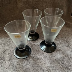 ヴィンテージ luminarc Kyoto グラス 4個セット リュミナルクの画像