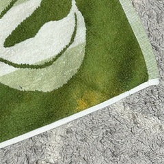 モンステラ の  玄関マットの画像