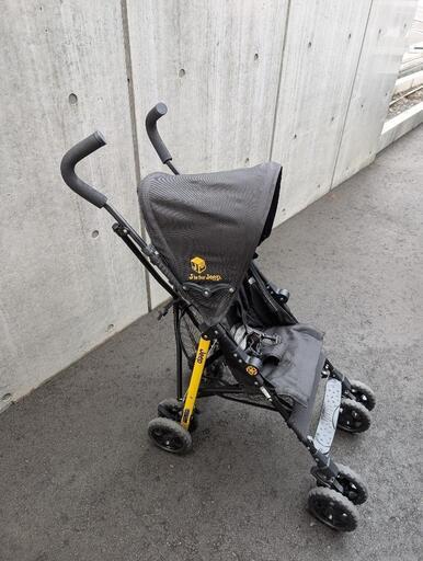 Jeep 折りたたみ式バギー 希少カラー ブラック×イエロー