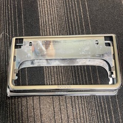 ナンバープレートのカバー2枚