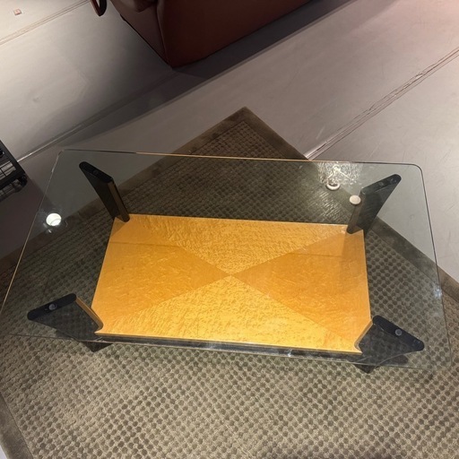 値下げしました！中古最安値　定価29万大塚家具バーズアイメープルセンターテーブル