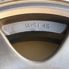 カプチーノ　純正ホイールの画像