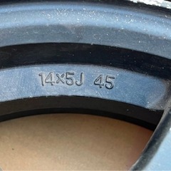 カプチーノ　純正ホイールの画像