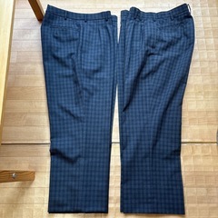 桜木中、男子スラックス夏冬2枚セット