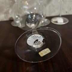 ワイングラス　4脚　クリスタルの画像