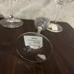 ワイングラス　4脚　クリスタルの画像