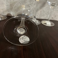 ワイングラス　4脚　クリスタルの画像