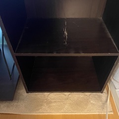 カラーボックス黒