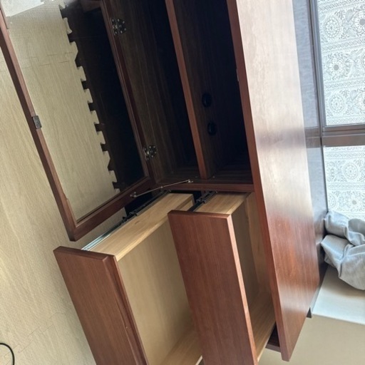 【本日まで】無印　ウォールナット　テレビ台　110×40×46.5