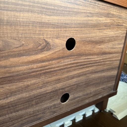 【本日まで】無印　ウォールナット　テレビ台　110×40×46.5