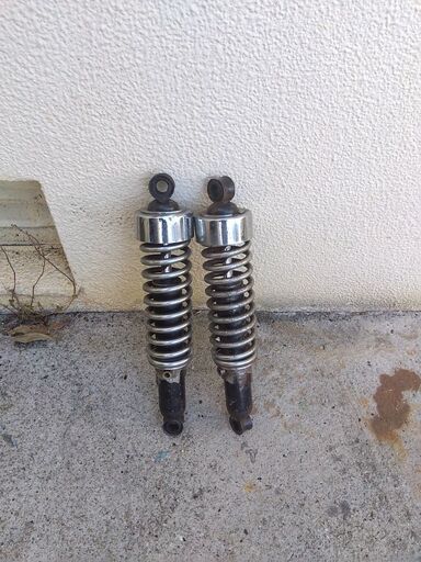 SR400純正リアサスペンション 美品 錆ほぼなし SR400 SR500 ヤマハ純正