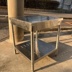 ②tanico タニコ 作業台 ステンレス テーブルの画像