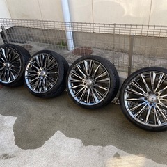 RAYS　19インチタイヤホイールセット　