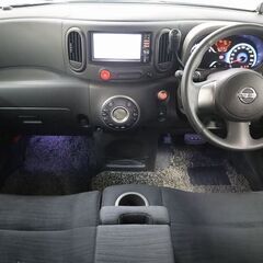 【自社ローン対象】日産キューブ〇コンパクト〇メモリーナビ〇フルセグ〇Bluetooth〇バックカメラ〇ETCの画像