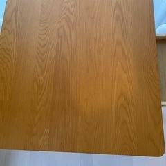 ニトリ　引き出し付きダイニングテーブル (75×75cm ）の画像