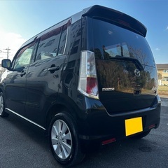 低走行7万キロ台☆月々9千円〜分割払い可‼️ 車検2年付き！【名義変更代込み】☆マツダ AZワゴンカスタムスタイル☆Bluetooth対応SDナビ付き☆走行中DVD見れます☆便利なバックカメラ付き☆プッシュスタート☆ドライブレコーダー付きのフル装備☆純正アルミ☆そのまま乗って帰れます！の画像