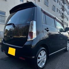 低走行7万キロ台☆月々9千円〜分割払い可‼️ 車検2年付き！【名義変更代込み】☆マツダ AZワゴンカスタムスタイル☆Bluetooth対応SDナビ付き☆走行中DVD見れます☆便利なバックカメラ付き☆プッシュスタート☆ドライブレコーダー付きのフル装備☆純正アルミ☆そのまま乗って帰れます！の画像