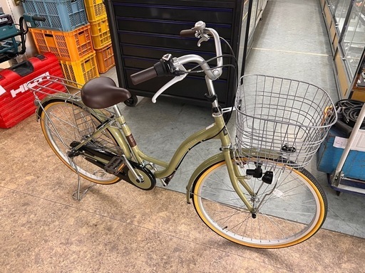 あさひ アサヒ サイクル 自転車 ママチャリ シエロア 24インチ 美品 【11035790】