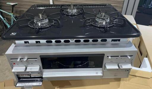 【新品・未使用】PKD-N36S ビルトインガスコンロ 3バーナー　パロマ
