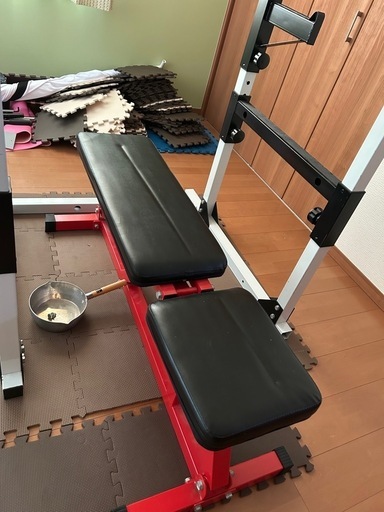 【お取引中】
ホームジム、パワーラック　筋トレ始める方へ　早いもの勝ち⭐︎ 