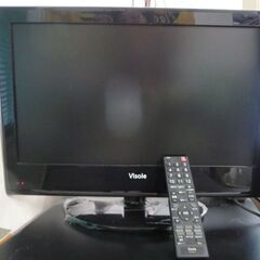 テレビ　22インチ　Visole ユニテク　BSなし