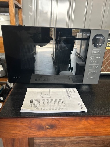 【新着】電子レンジ_アクア_AQM-KF20P_2024年製_備品＊西小倉駅から車で５分＊【早い方優先☆*:.｡. 】