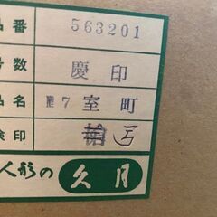 人形の久月　　五月人形