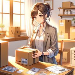 【在宅ワーク】主婦さん歓迎♪ 商品の検品・梱包・ラベル貼り（未経...