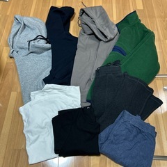 ジーユー等　パーカー　フリース　まとめて