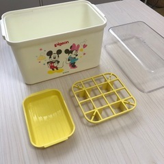 Pigeonミルケース　ディズニー　ミッキーミニーの画像