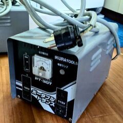イクラ　ポータブルトランス4口 ②の画像