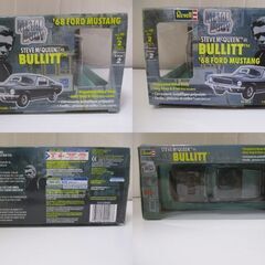 G∝135 プラモデル レベル 1/25 ブリット フォード マスタング スティーブン マックイーン Revell STEVE McQUEEN BULLITT 68 FORD MUSTANGの画像