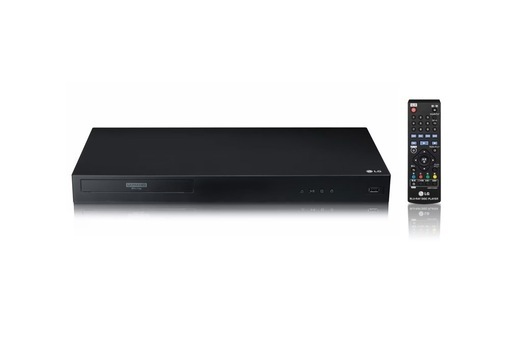【美品/使用回数10回】LG 4K ブルーレイプレーヤー 【LG UBK80】