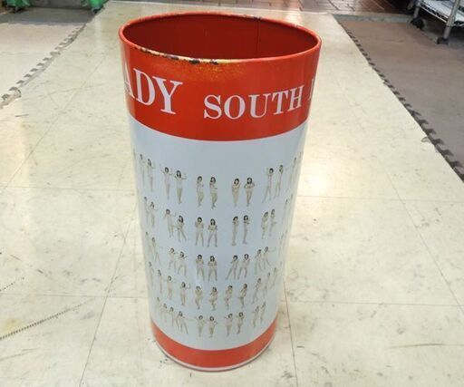 ピンクレディ　サウスポー　モンスター　ゴミ箱　缶　昭和レトロ　アイドル ピンクレディ サウスポー モンスター ゴミ箱 缶 昭和レトロ アイドル