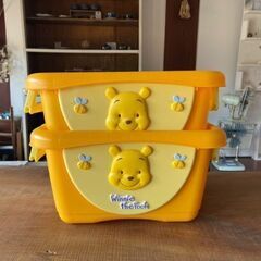 くまのプーさんスタッキングケース2個
