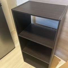 白カラーボックス2個の画像