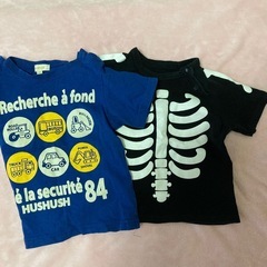 【男の子用Tシャツ8枚セット】サイズ80〜90👕 保育園や着替え用におすすめ♪の画像