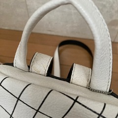 再値下げ☆Calvin Klein 白リュック  の画像