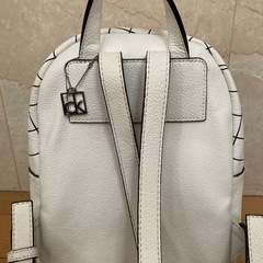 再値下げ☆Calvin Klein 白リュック  の画像