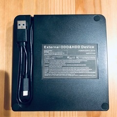外付けDVDドライブExternal ODD&HDD Deviceの画像