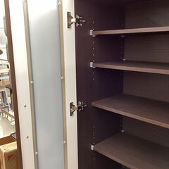 食器棚　ニトリ　2枚扉　取っ手キズ有の画像