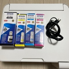 EPSON プリンター　詰替インク付きの画像