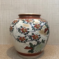 九谷焼き花瓶(再掲載)の画像