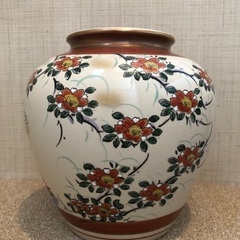 九谷焼き花瓶(再掲載)の画像