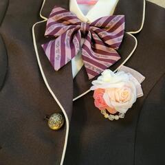 キューティーリボン　女の子　フォーマル　130 ピンク　ブラウン　チェックの画像